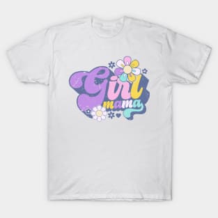 Girl Mama - Retro girl mama T-Shirt